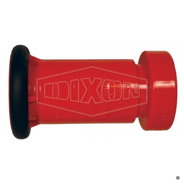 Constant Flow Fog Nozzle with Bumper, 1 in Inlet, Polycarbonate Body